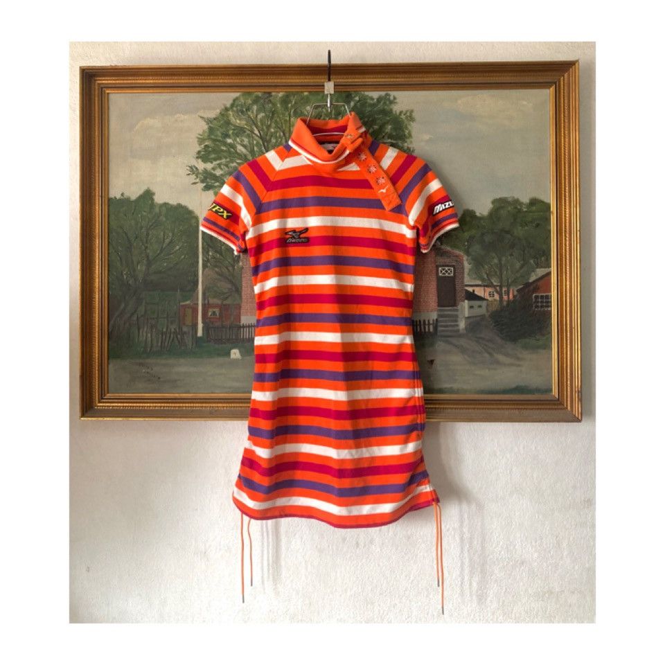 Mizuno Vintage Mizuno Asymmetrical Collar Sport Dress Size M / US 6-8 / IT 42-44 - 1 Thumbnail
