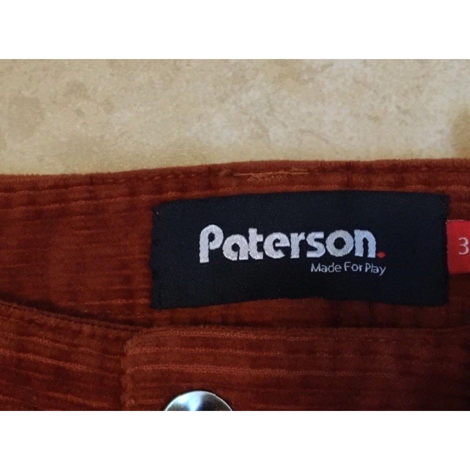 Vintage Paterson League Corduroy Pants 30 Brown Polar Skate Co Men Pants 30 Corduroy Chino Vintage 80s 90s Skateboarding Big Boy Mens Size US 30 / EU 46 - 6 Thumbnail