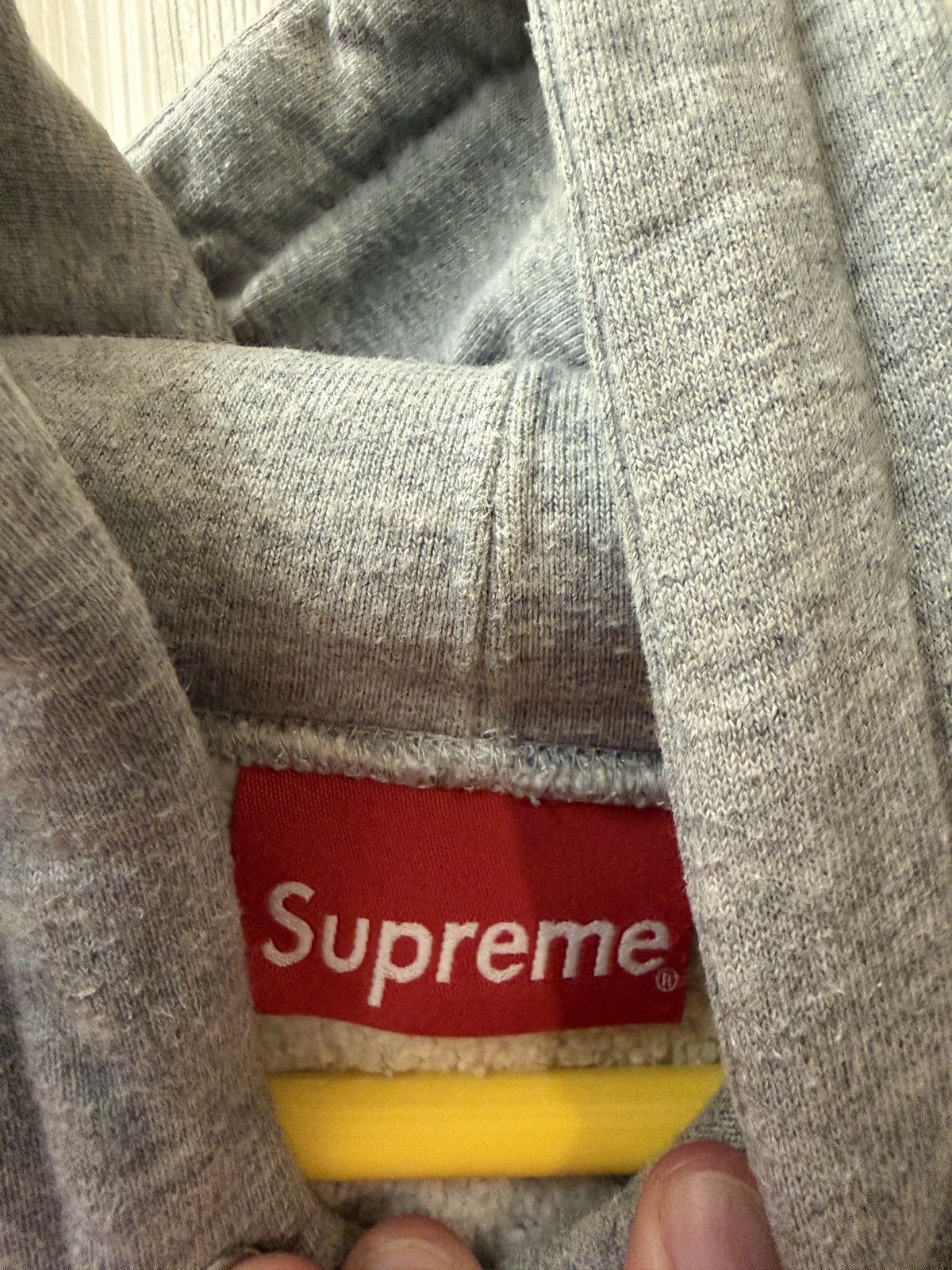 Supreme Supreme Eyelet Hooded Sweatshirt SS20 Gray Size XL Size US XL / EU 56 / 4 - 4 Thumbnail