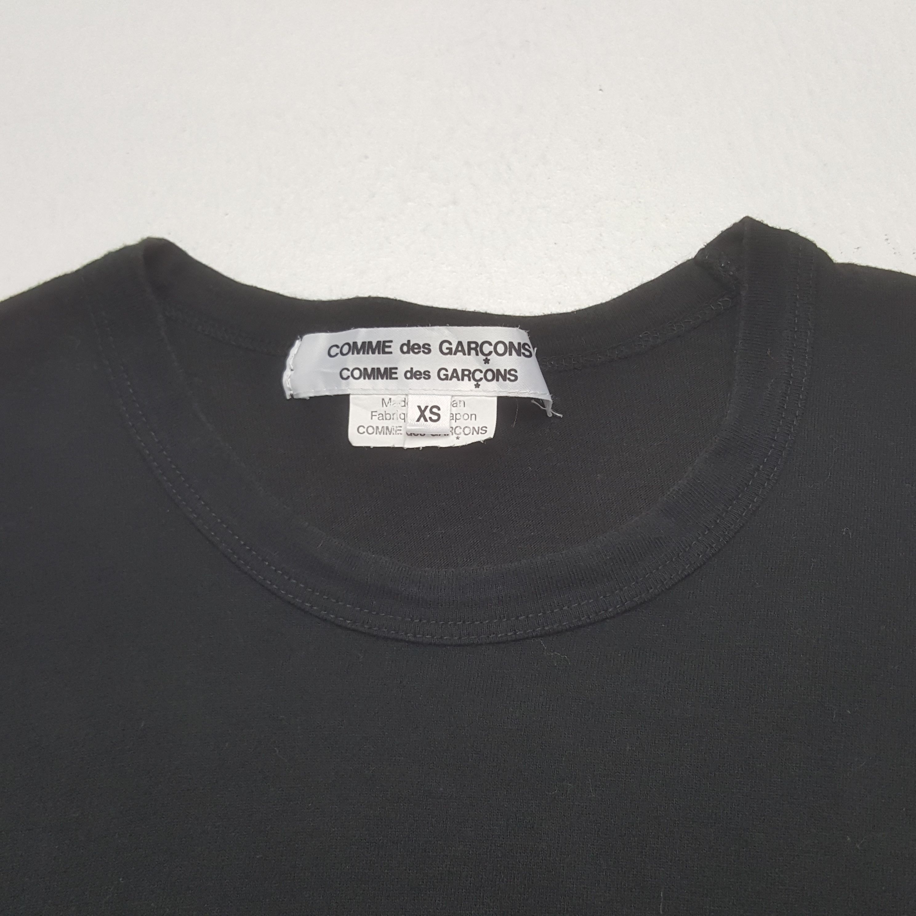 Comme des Garcons Vintage Comme des Garcons Japan Plain T-shirt Size XS / US 0-2 / IT 36-38 - 3 Thumbnail