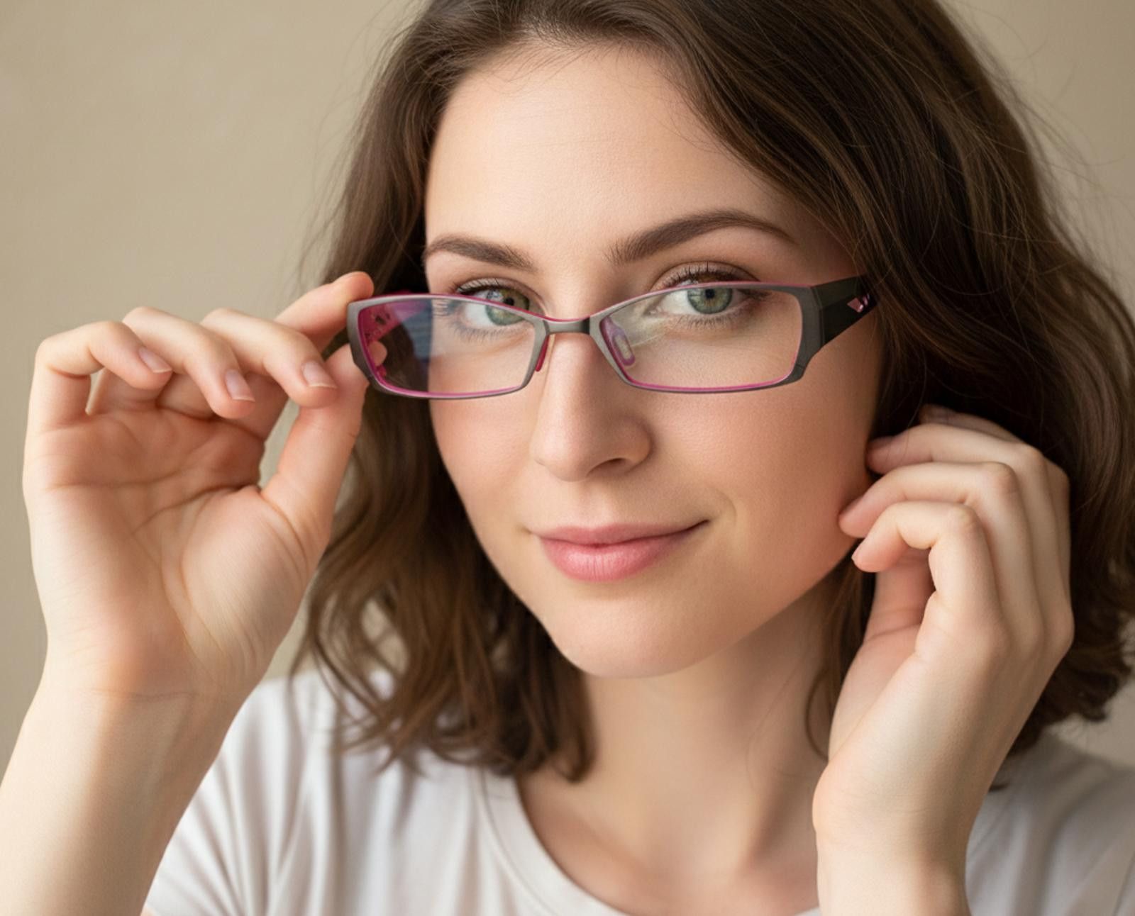 Other Orgreen Japan Hellcat Women Eyeglasses Pink Rectangular Size ONE SIZE - 10 Thumbnail