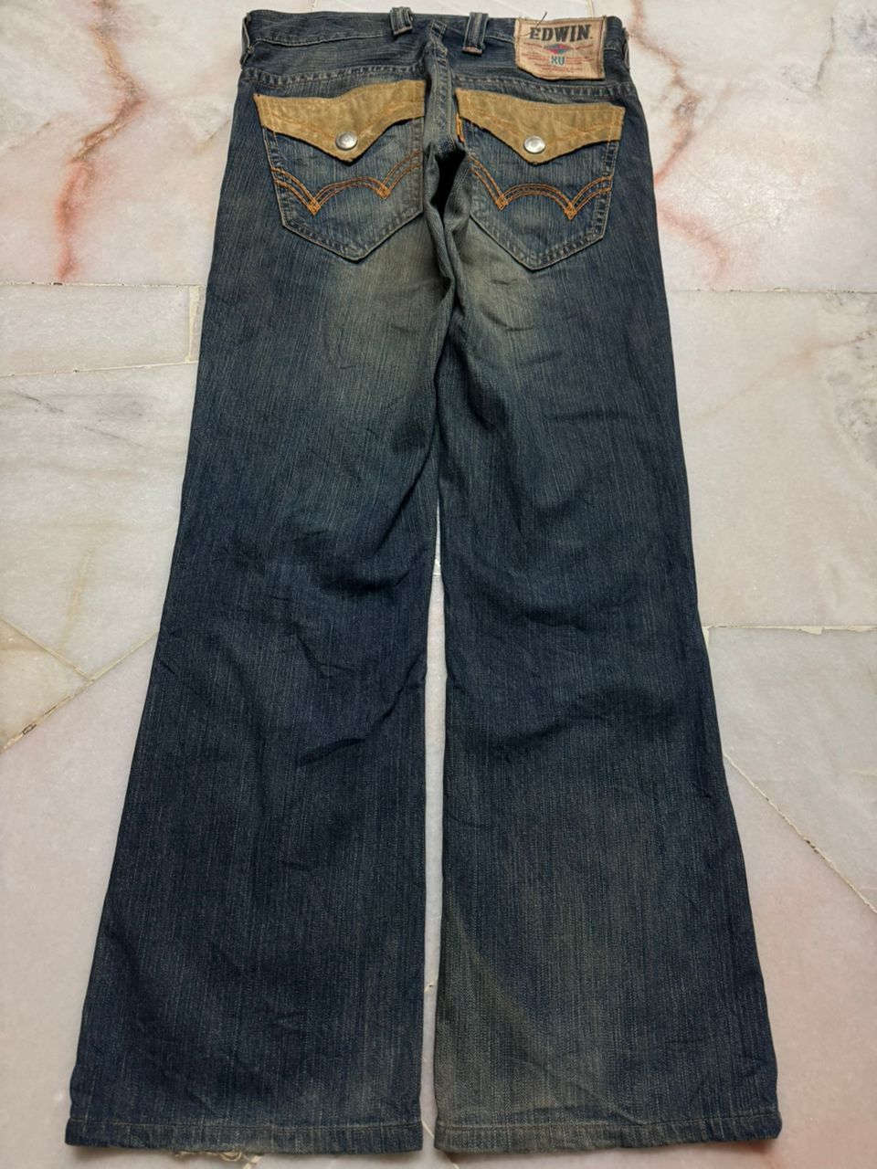 Edwin 💥Flare💥Vintage Edwin XV Insane Rusty Mudwash Bootcut Jeans Size US 29 - 13 Thumbnail