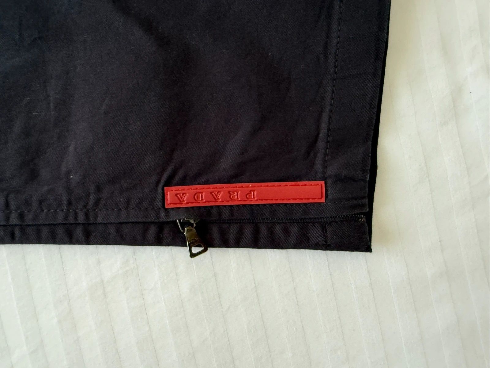 Prada Prada Linea Rossa Navy Pants Red Tag Size US 30 / EU 46 - 3 Thumbnail