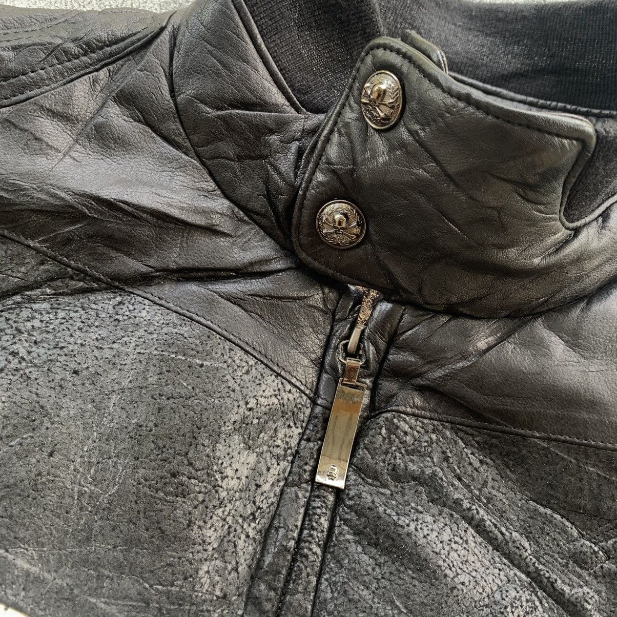 Japanese Brand × Le Grande Bleu (L.G.B.) × Roen Roen Leather Vest Thinsulate Insulation Size US S / EU 44-46 / 1 - 7 Thumbnail