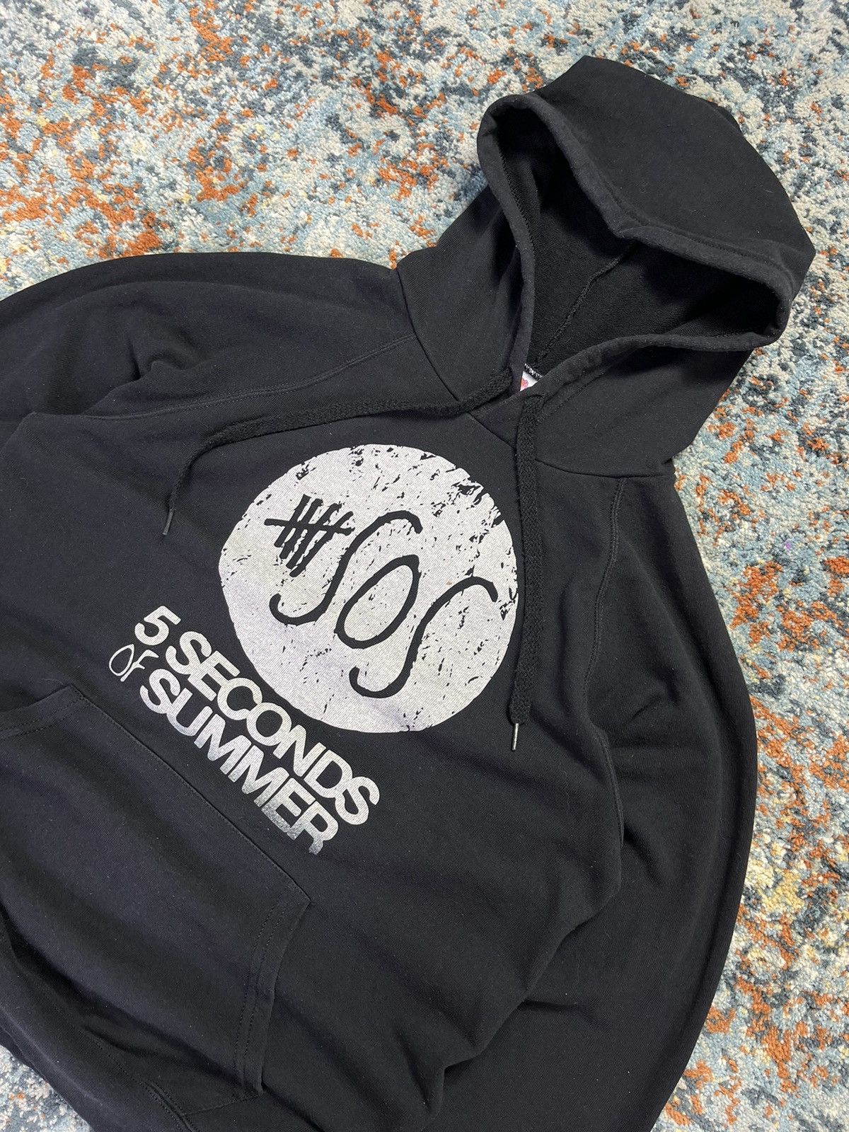 Band Tees × Vintage Vintage 00s 5 seconds of summer band hoodie Size US M / EU 48-50 / 2 - 2 Thumbnail