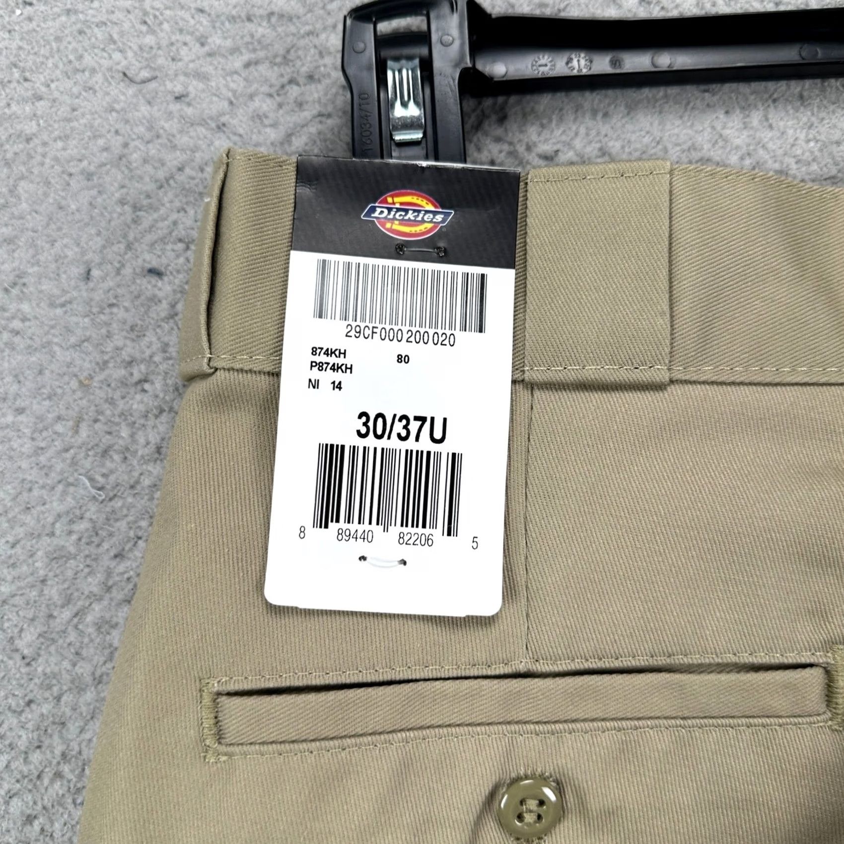 Dickies Dickies Men Work Pants 30X29 Beige Chino Straight Pocket Uniform Workwear NEW Size US 30 / EU 46 - 4 Thumbnail