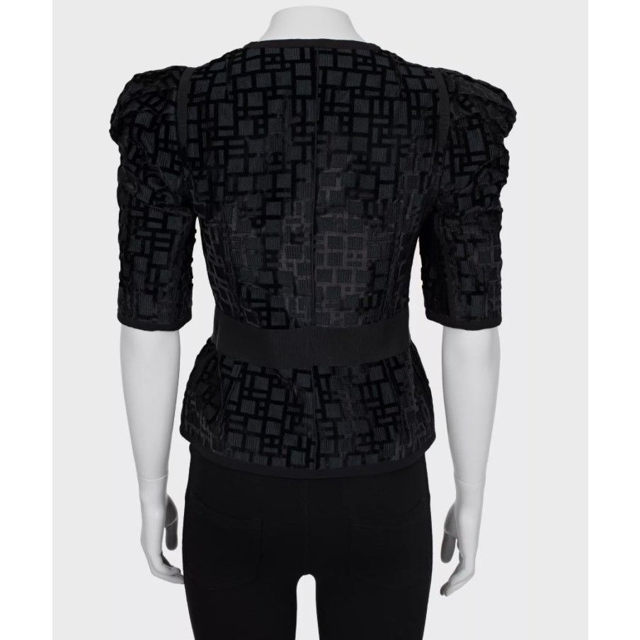Dolce & Gabbana NWOT Stunning Dolce & Gabbana Black Silk Fitted Jacket Sz.40 Size S / US 4 / IT 40 - 3 Thumbnail