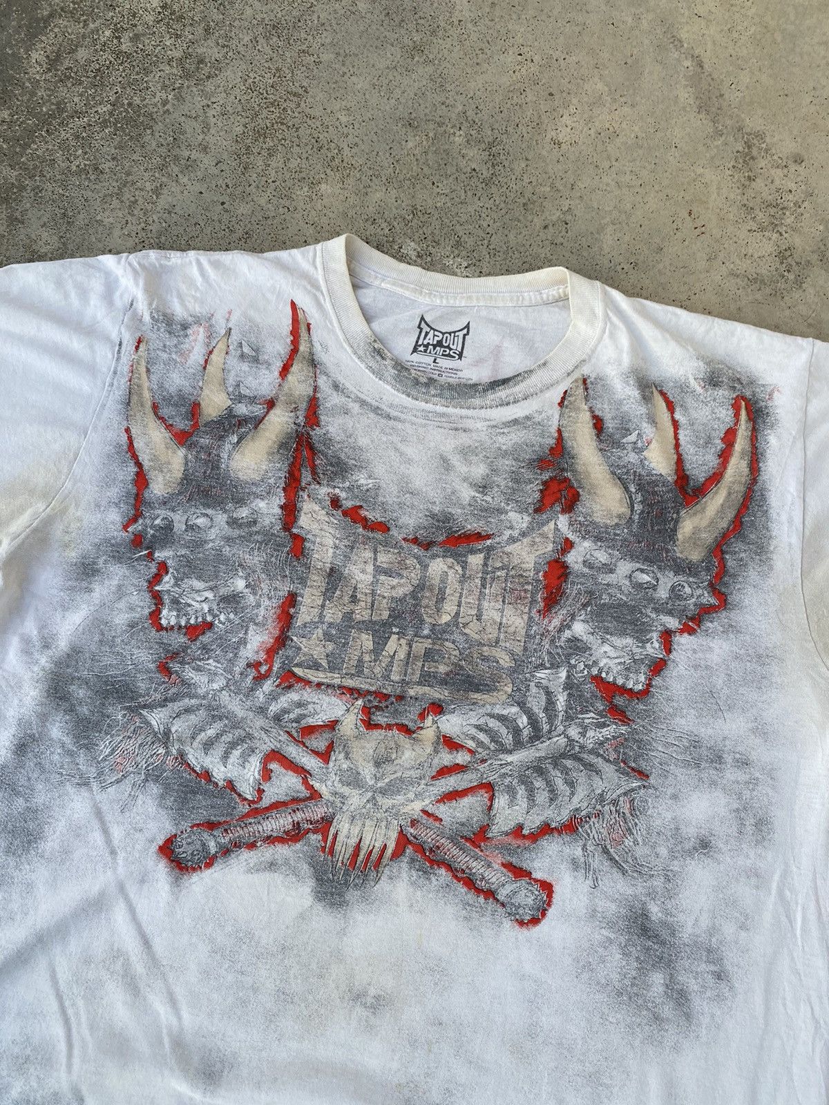 Affliction 2000s TAPOUT Affliction Gothic Grunge Opium Styled Size US L / EU 52-54 / 3 - 2 Thumbnail
