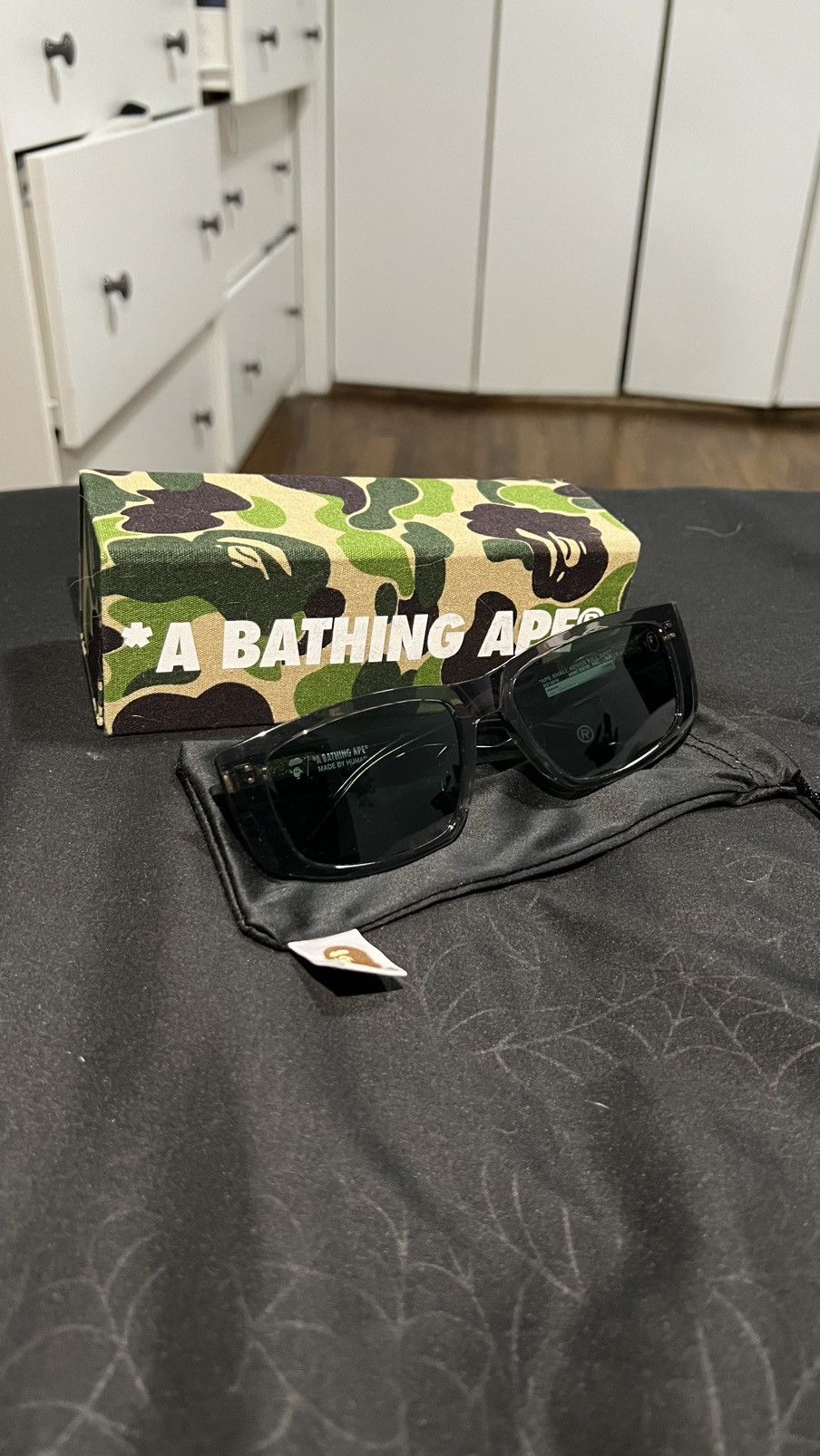 Bape A bathing ape Bape sunglasses Size ONE SIZE - 1 Thumbnail