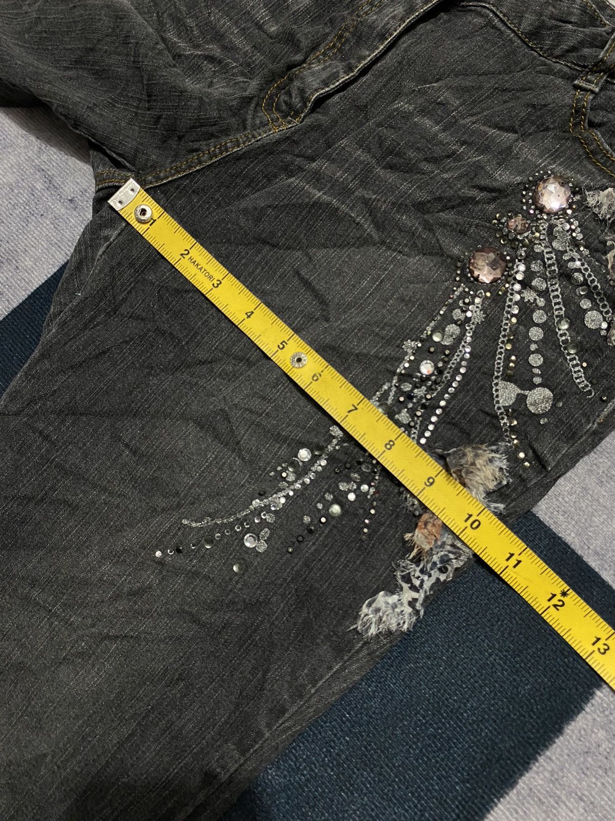 14th Addiction × Hysteric Glamour × If Six Was Nine IFSIXWASNINE STYLE DENIM PANTS Size US 30 / EU 46 - 14 Thumbnail