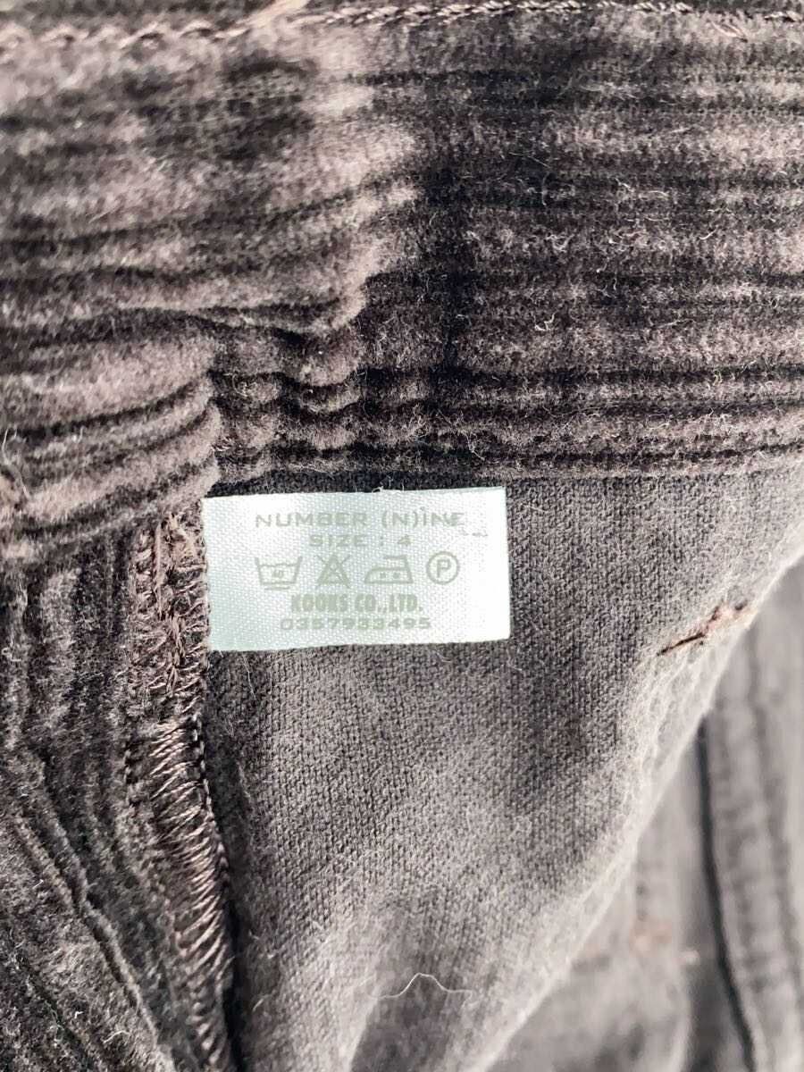 Number (N)ine Multi Pocket Corduroy Straight Leg Cargo Pants Size US 32 / EU 48 - 6 Thumbnail