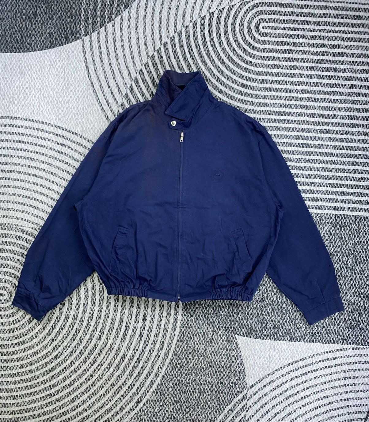 Longchamp Vintage Longchamp Navy Blue Zipper Bombers Jacket Size US XL / EU 56 / 4 - 5 Thumbnail