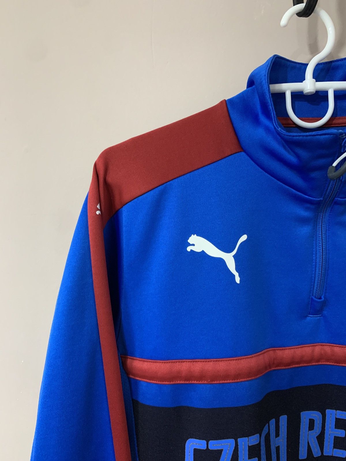 Puma Czech Republic 1/3 Zip Football Sweatshirt Puma Size S Size US S / EU 44-46 / 1 - 3 Thumbnail