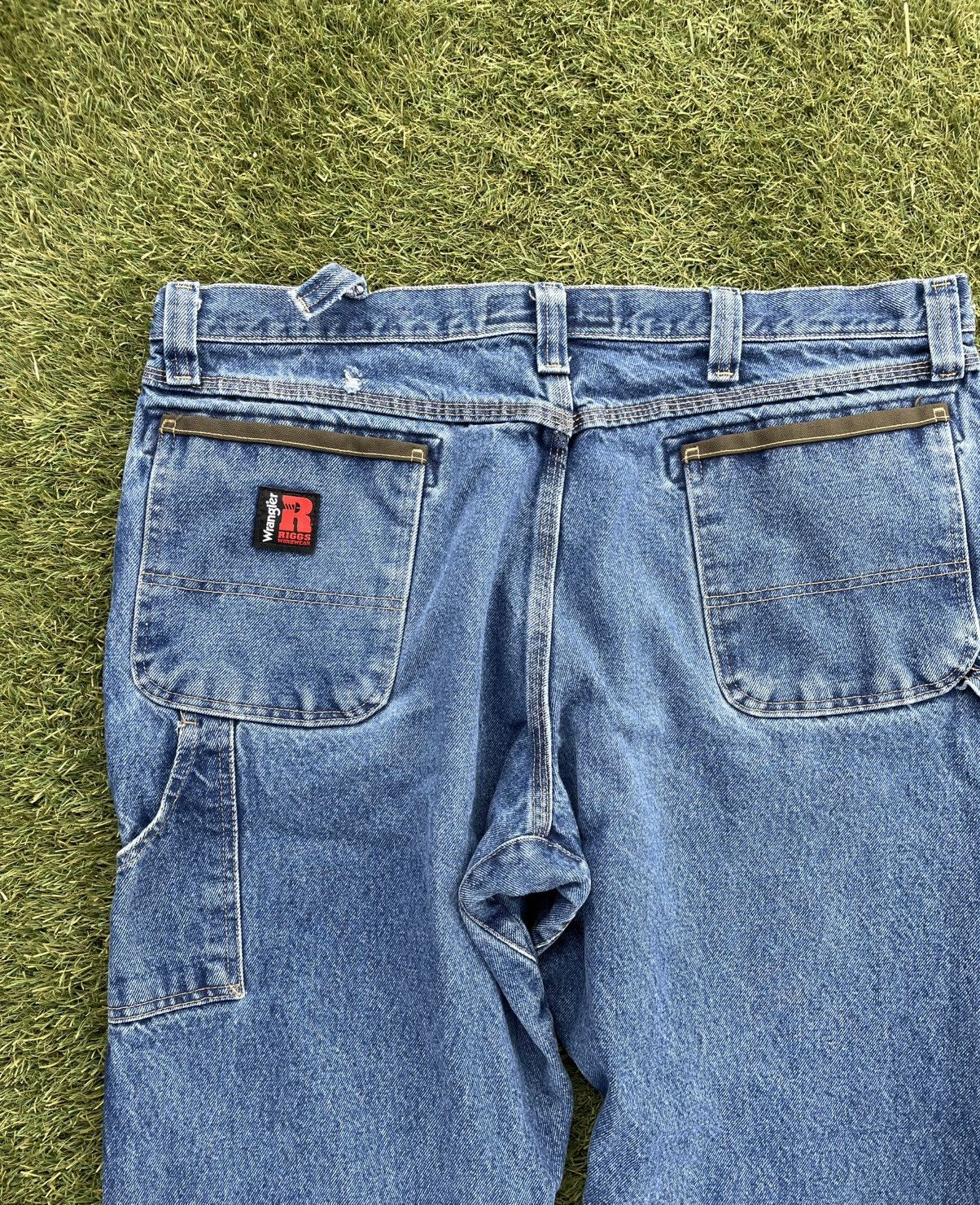 Wrangler Wrangler Riggs Workwear Jeans Pants Men's Size 40 x 30 Blue Size US 40 / EU 56 - 7 Thumbnail