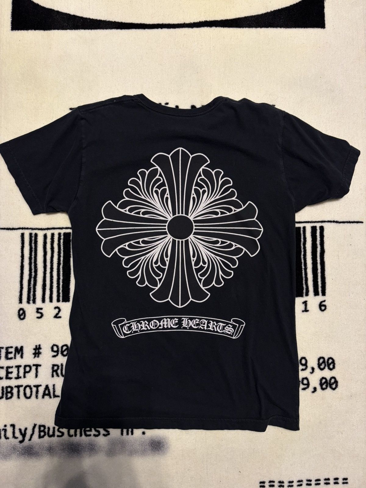 Chrome Hearts Floral Plus Cross T-shirt Medium