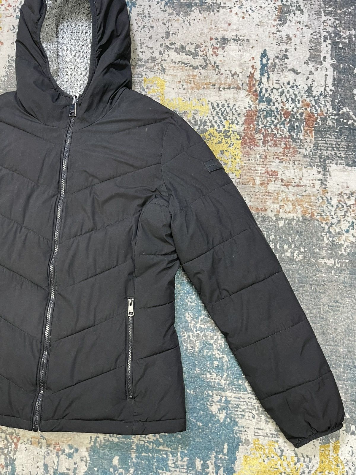 Andrew Marc Andrew Marc Reversible Hooded Puffer Jacket Size M / US 6-8 / IT 42-44 - 5 Thumbnail