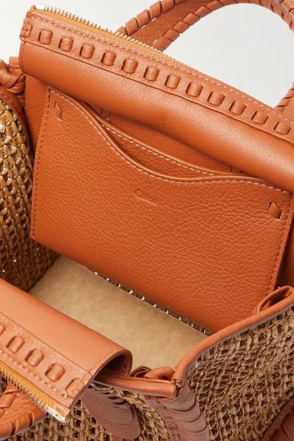 Chloe o1loc1c10126 Size: OS / Moni Small Tote Bag in Sandy Brown Size ONE SIZE - 5 Thumbnail