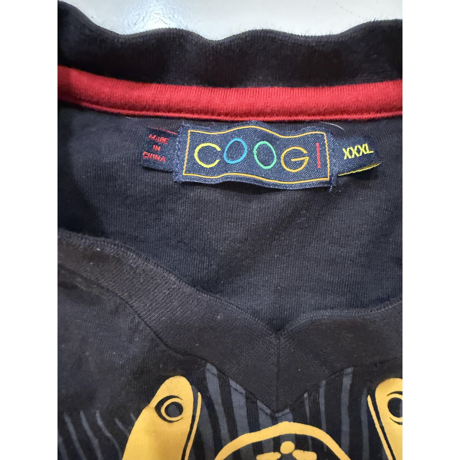Coogi Vintage Coogi Shirt Mens 3XL Blk Gold Stars Guns Hip Hop Y2K Size US XXL / EU 58 / 5 - 5 Thumbnail
