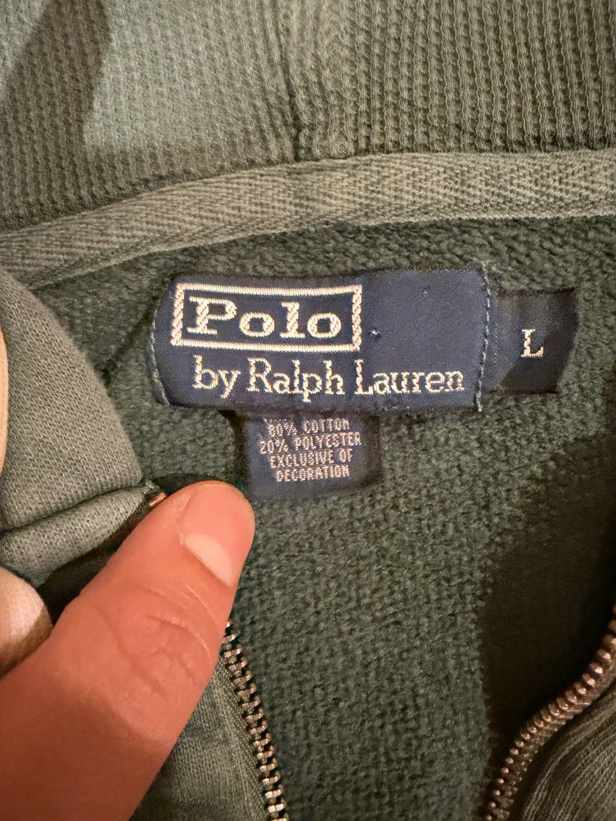 Polo Ralph Lauren Polo Ralph Lauren vintage hoodie 90s Size US M / EU 48-50 / 2 - 8 Thumbnail