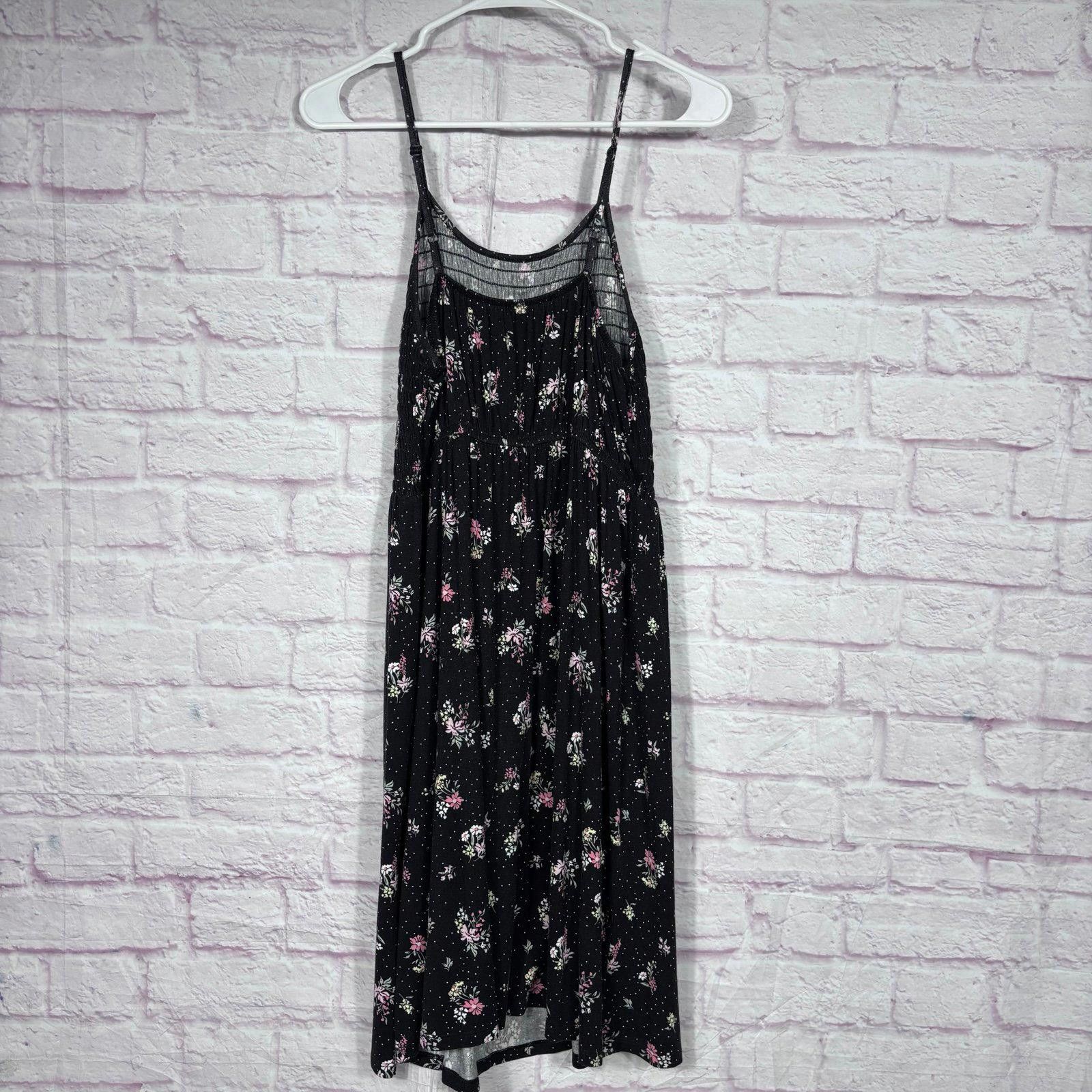 Other Wonder Nation Floral Print Sleeveless Dress Girls 18 Size XXL / US 16-18 / IT 52-54 - 5 Thumbnail