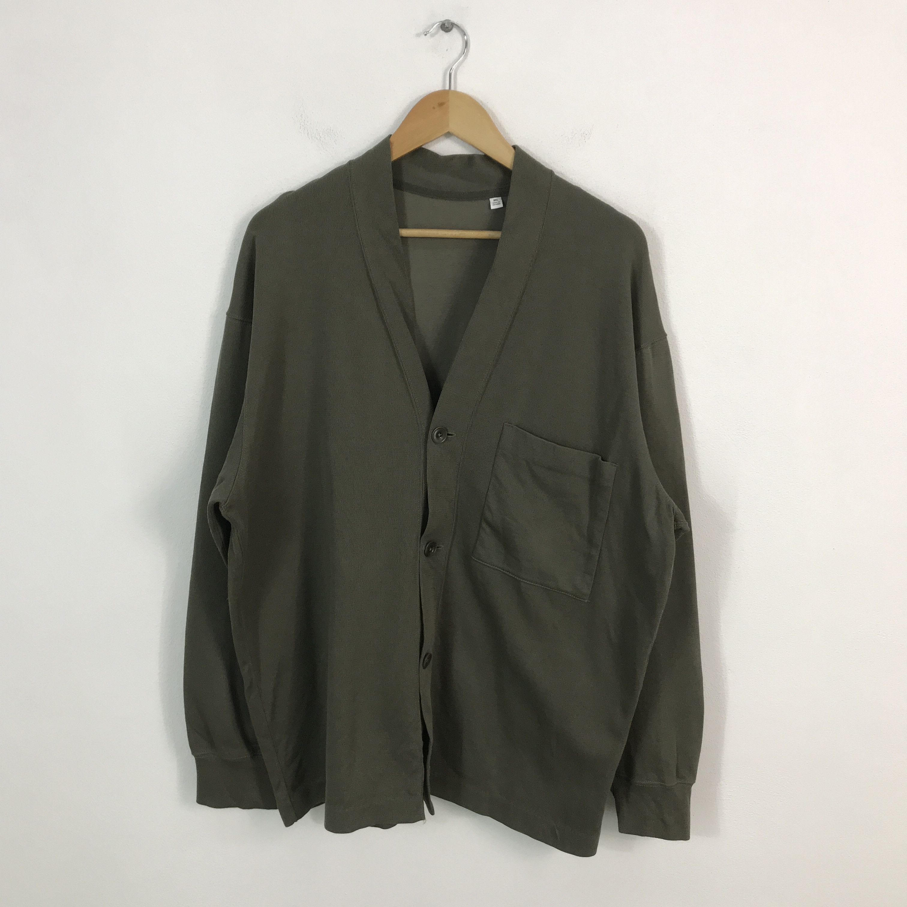 Christophe Lemaire × Japanese Brand × Uniqlo Lemaire x uniqlo button Cardigan jacket Size US XXL / EU 58 / 5 - 1 Thumbnail