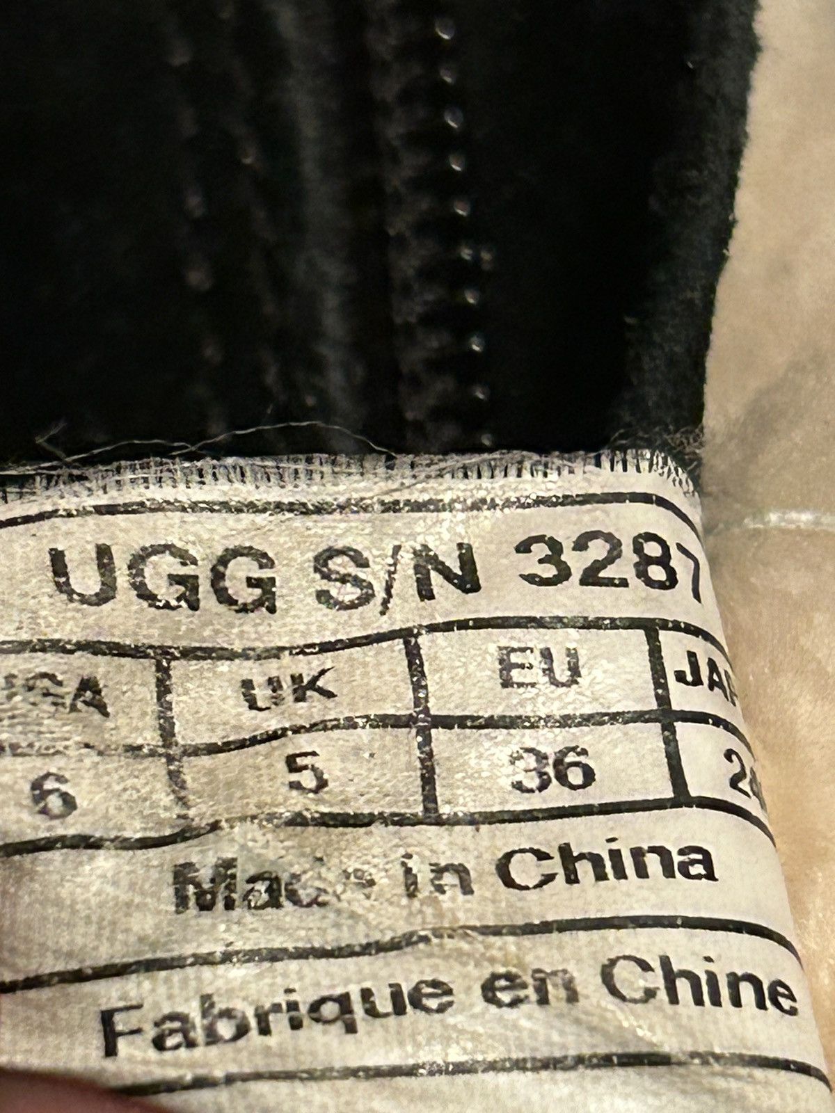 Ugg Ugg suede bootie with gold accents Size US 6 / IT 36 - 13 Thumbnail