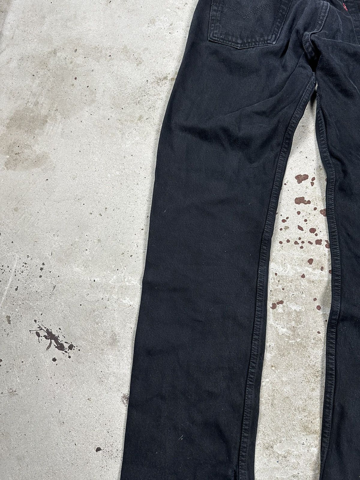 Levi's × Vintage Vintage 1997 Levi’s 501 Black Denim Pants Jeans Made in USA Size US 29 - 13 Thumbnail