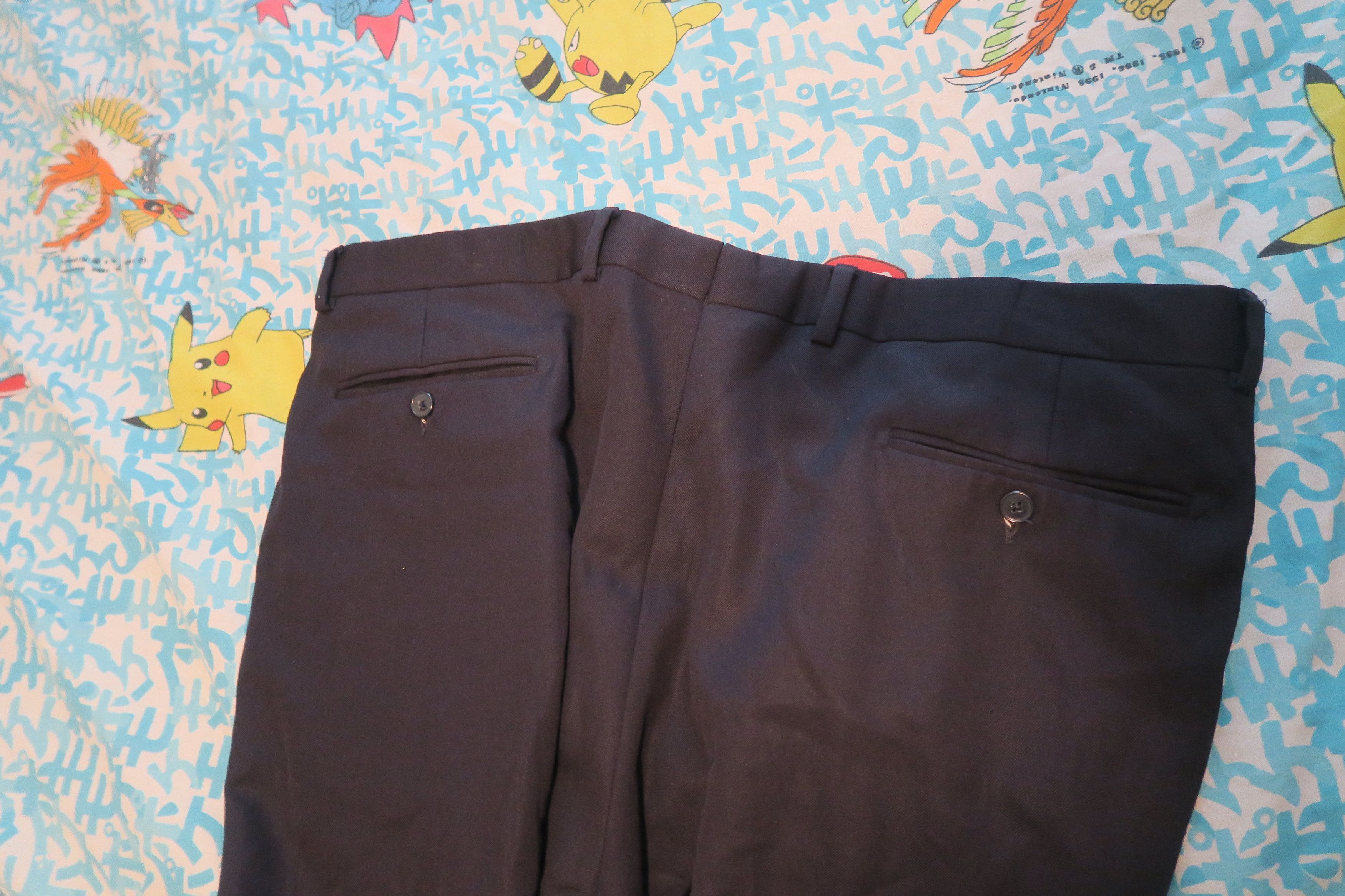 Givenchy × Vintage VTG Monsieur Givenchy Pleated Trousers Pants42x27 Size 42R - 8 Thumbnail