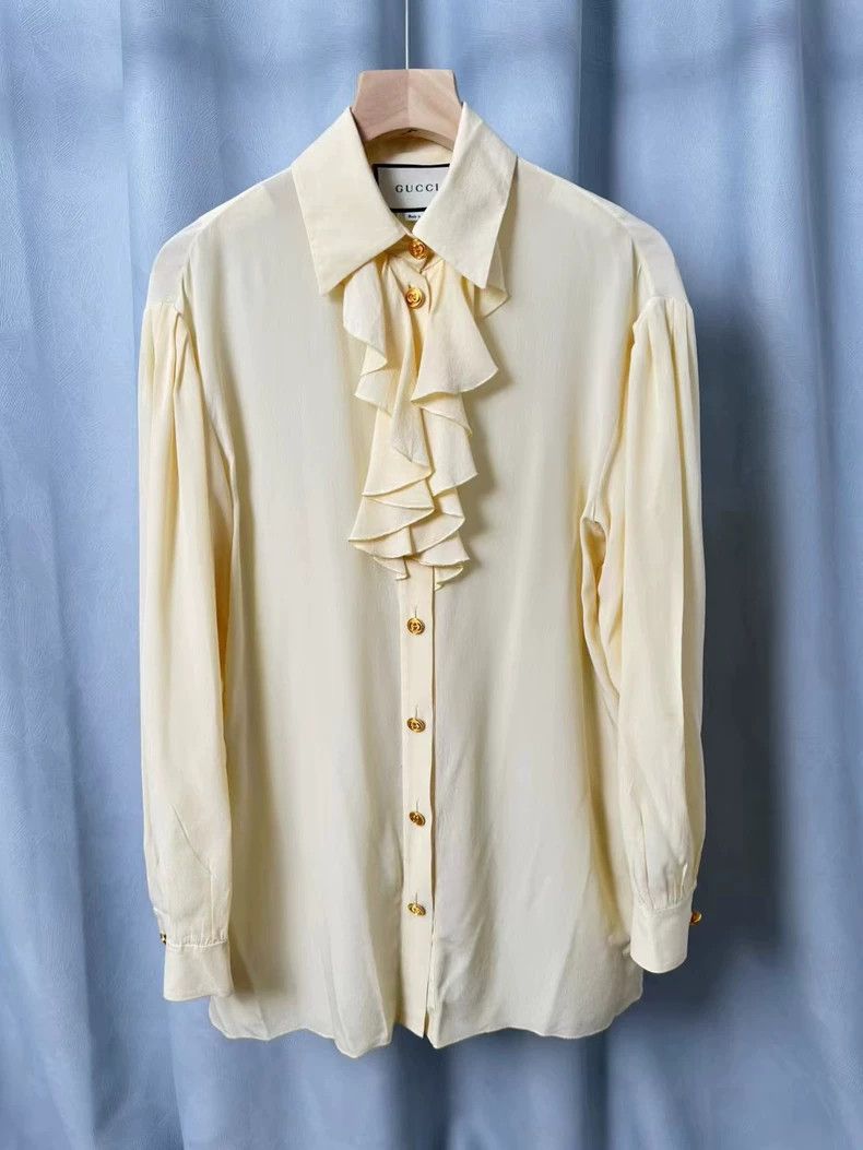 Gucci GucciMulberry silk shirt 2503-Nextarrow Size XS / US 0-2 / IT 36-38 - 6 Thumbnail