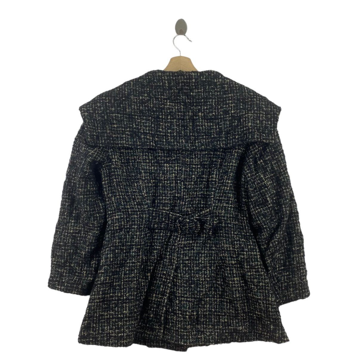 Japanese Brand × Vintage Vintage FLANDRE CLUB 1998 Japanese Brand Tweed Coat Size M / US 6-8 / IT 42-44 - 2 Thumbnail