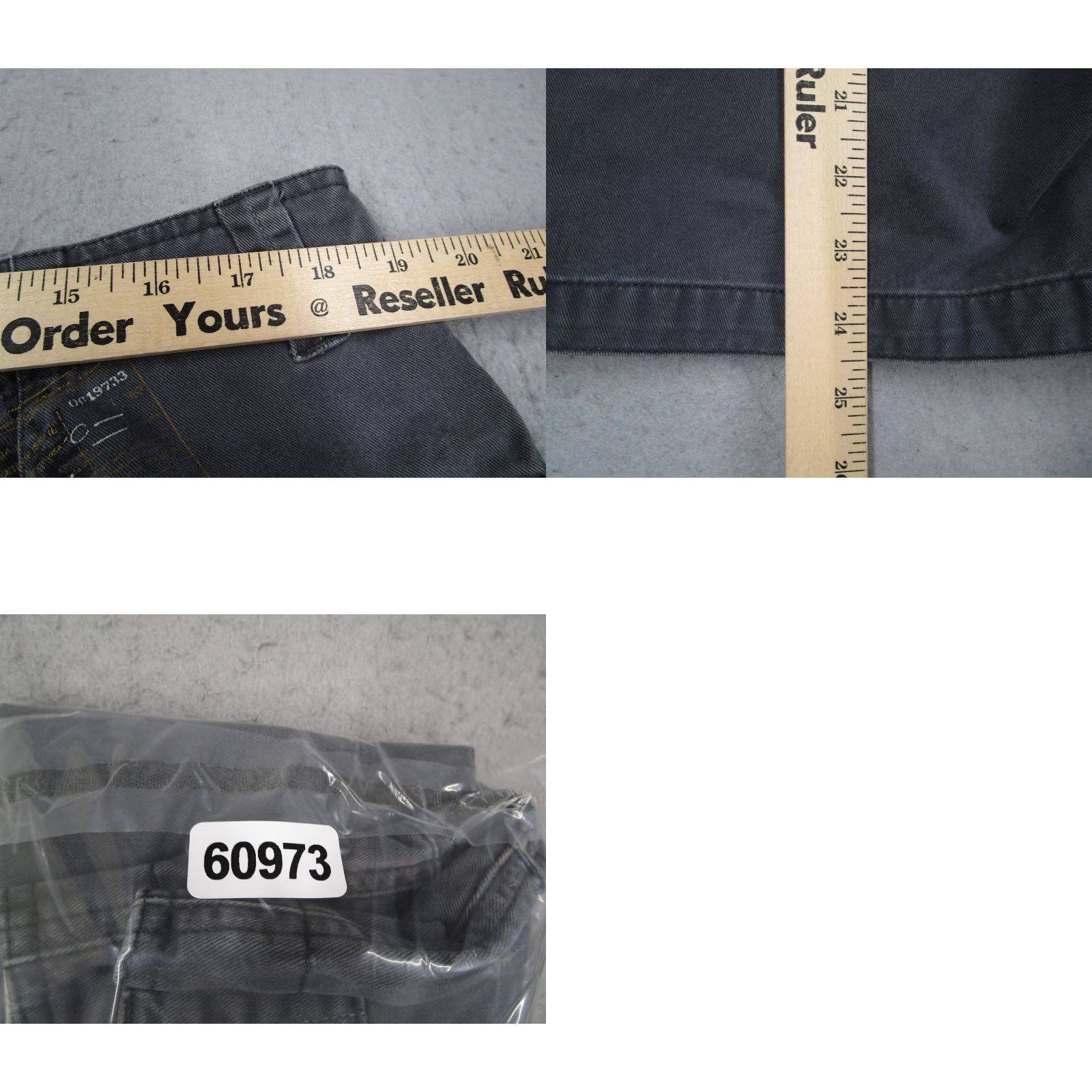 Body Glove VINTAGE Body Glove Shorts Mens 36 Gray Chino Cotton Casual Flat Front Baggy Y2K Size US 36 / EU 52 - 8 Thumbnail