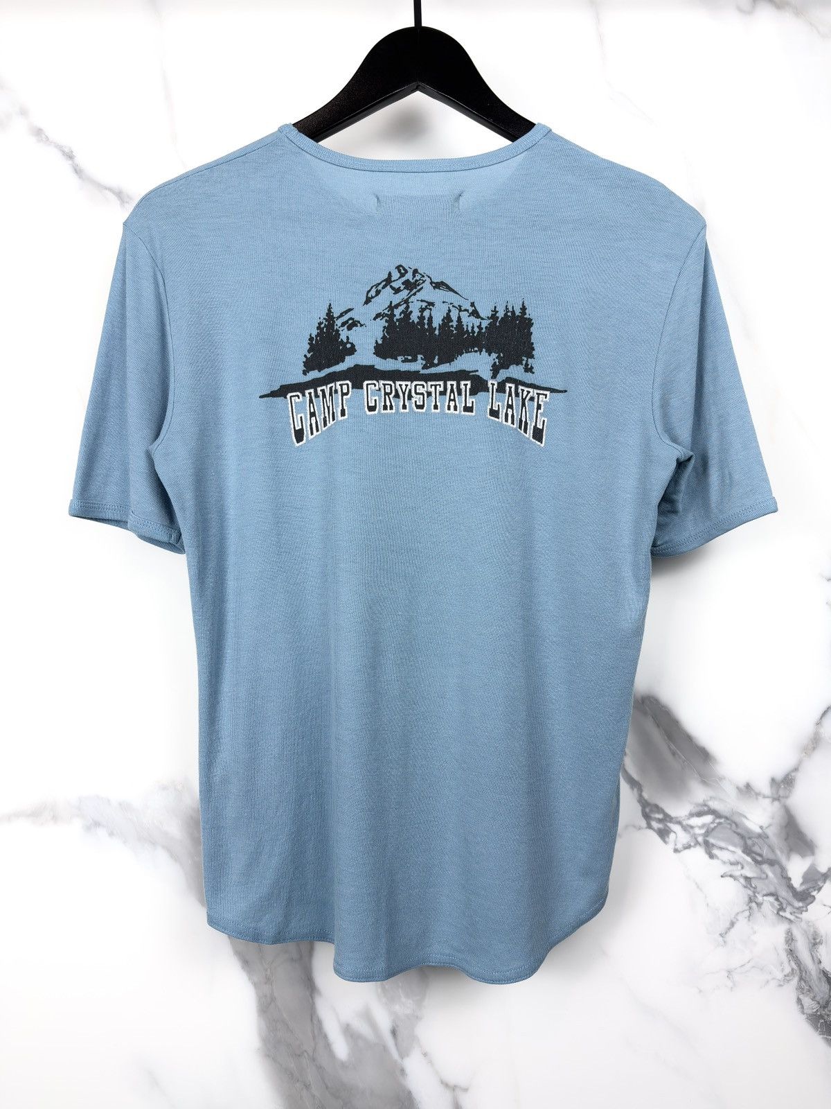 SS00 Raf Simons Camp Crystal Lake Tshirt Summa Cum Laude