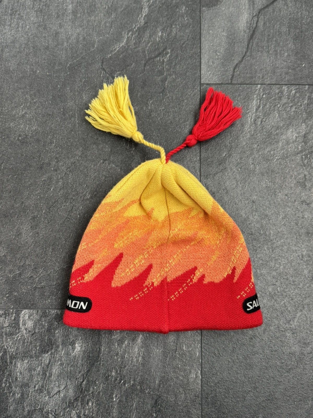 Salomon 🔥Vintage Salomon Fire Hat Size ONE SIZE - 3 Thumbnail