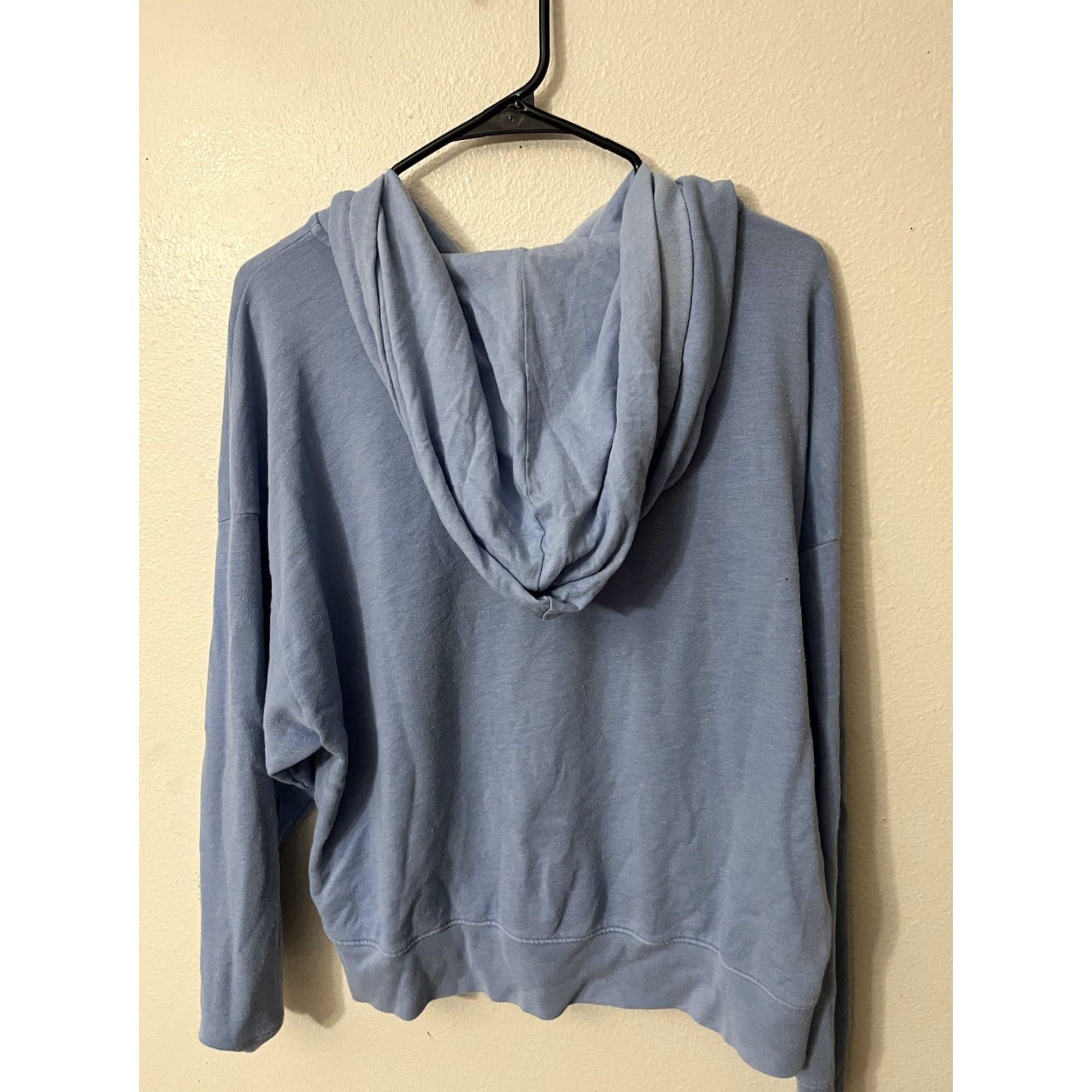 Gap Gap Women Full-Zip Hoodie Jacket Pocket Long Sleeve Blue Size M Adult Medium Cotton Basic Jacket Fine Knit Size M / US 6-8 / IT 42-44 - 2 Thumbnail