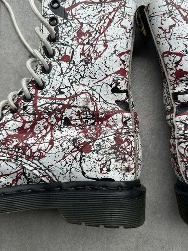Dr. Martens Dr.Martens Womens Multicolor Leather Shoes Size US 7 / IT 37 - 9 Thumbnail
