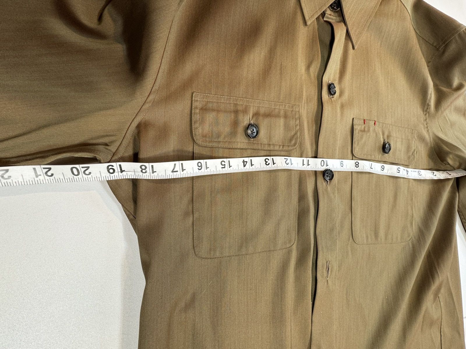 Isaia Napolii Isaia Napoli Natural Cashmere Beige Overshirt Size US M / EU 48-50 / 2 - 9 Thumbnail