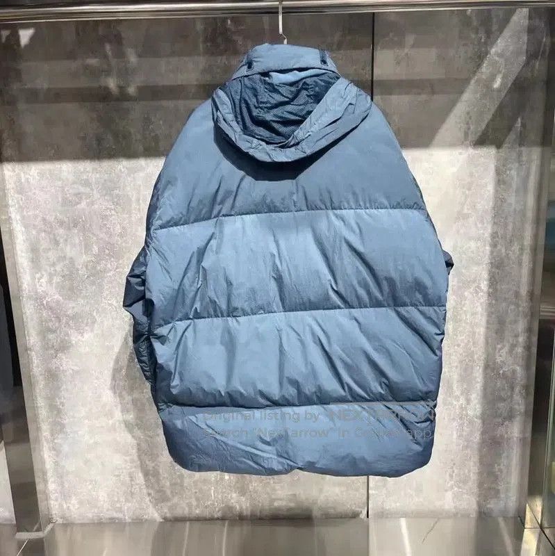Stone Island Stone Island Blue Cotton Women's Puffer Jacket . Size XXL / US 16-18 / IT 52-54 - 2 Thumbnail