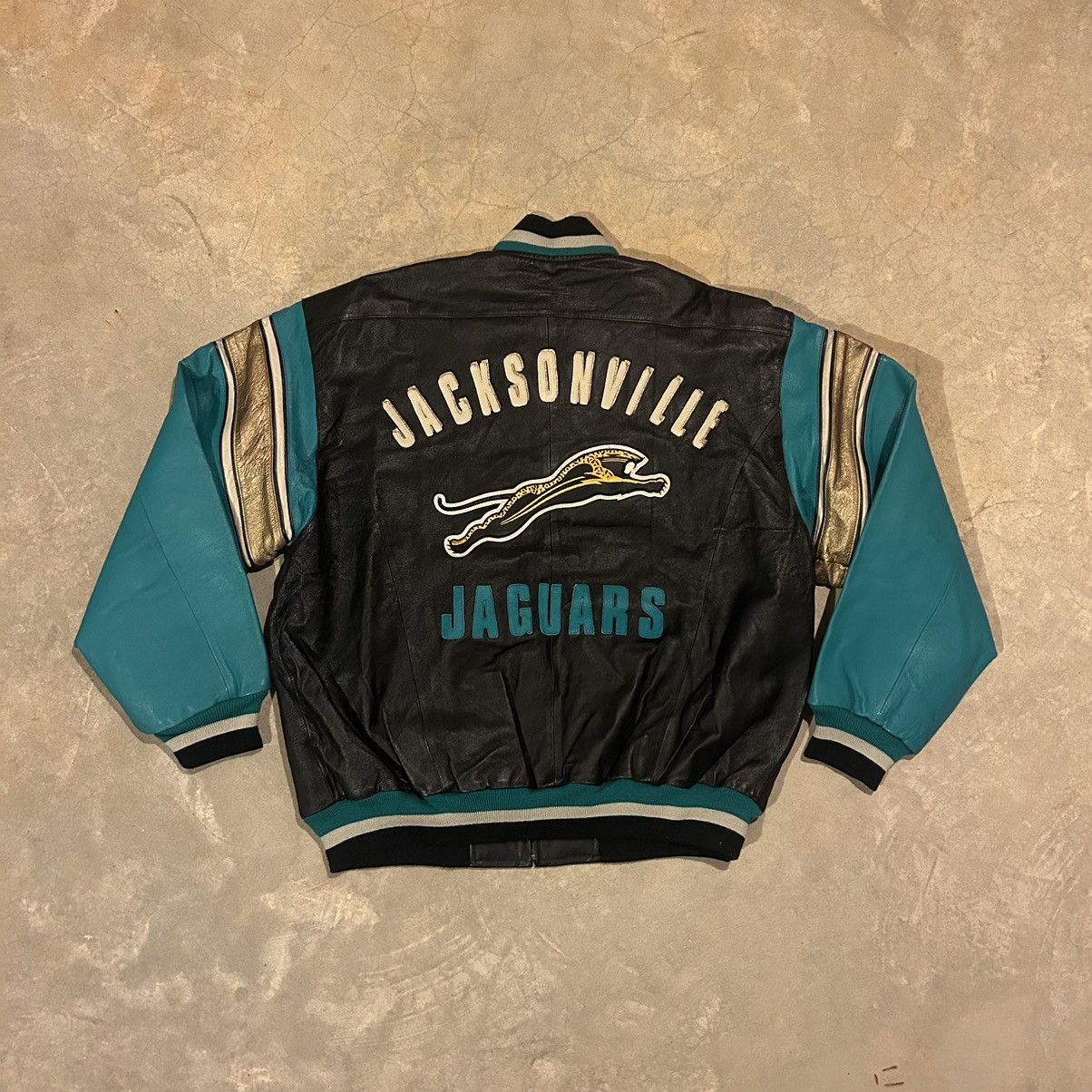 Vintage Pro Layer Jacksonville Jaguars NFL jacket Sz xl – KYVintage