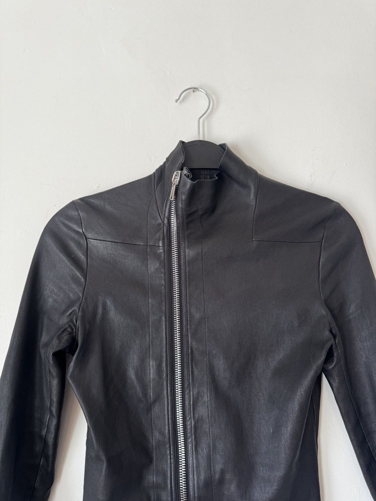 Rick Owens Rick Owens Temple Leather Jacket Size S / US 4 / IT 40 - 3 Thumbnail