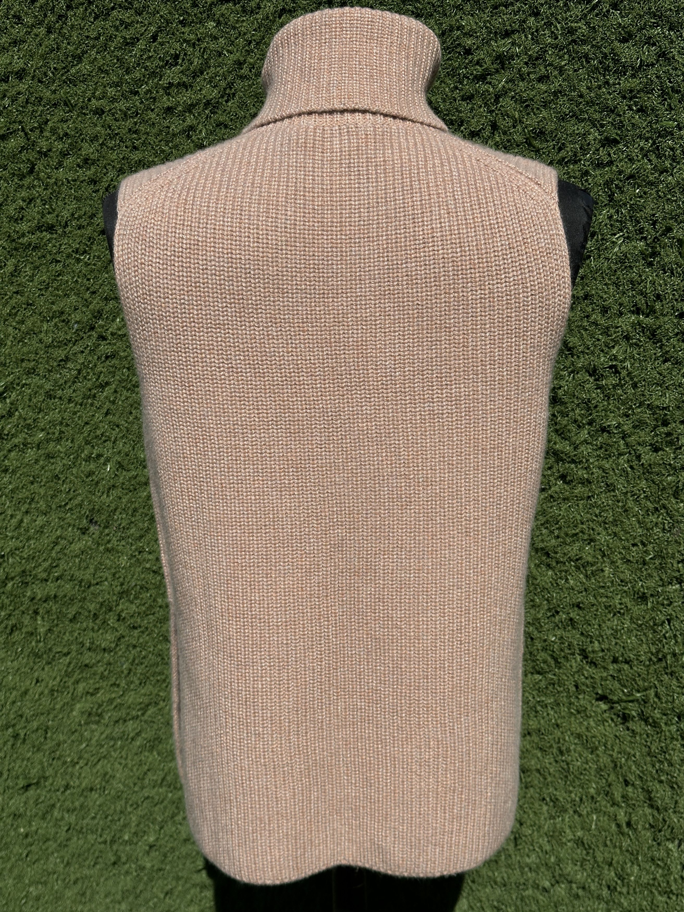 Loro Piana Loro Piana Davenport Cashmere Vest Funnel Neck Knit One Size Size ONE SIZE - 8 Thumbnail
