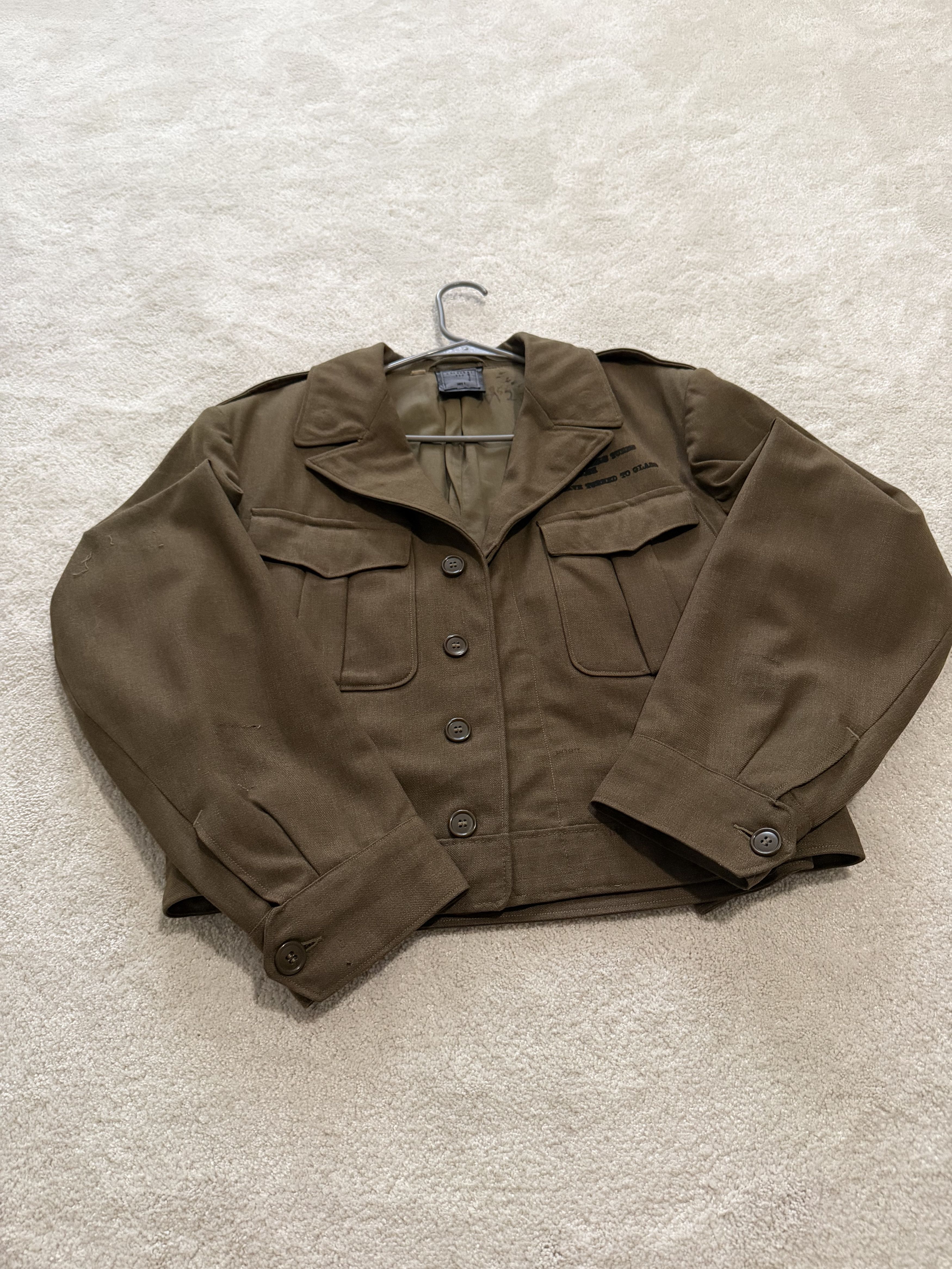 Other Vintage Military Re-Work Jacket With Poem Size US M / EU 48-50 / 2 - 1 Thumbnail