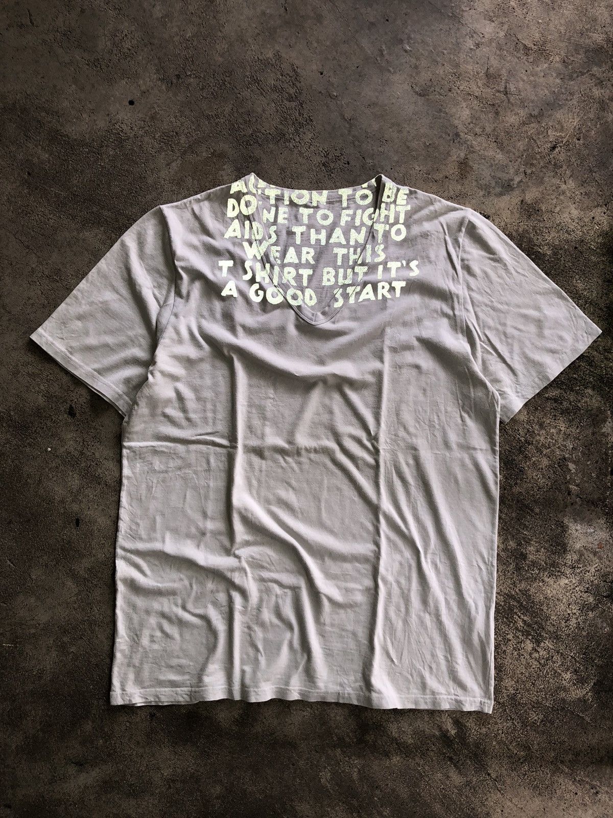 Maison Margiela MAISON MARTIN MARGIELA AIDS CHARITY SHIRT Size US L / EU 52-54 / 3 - 1 Thumbnail