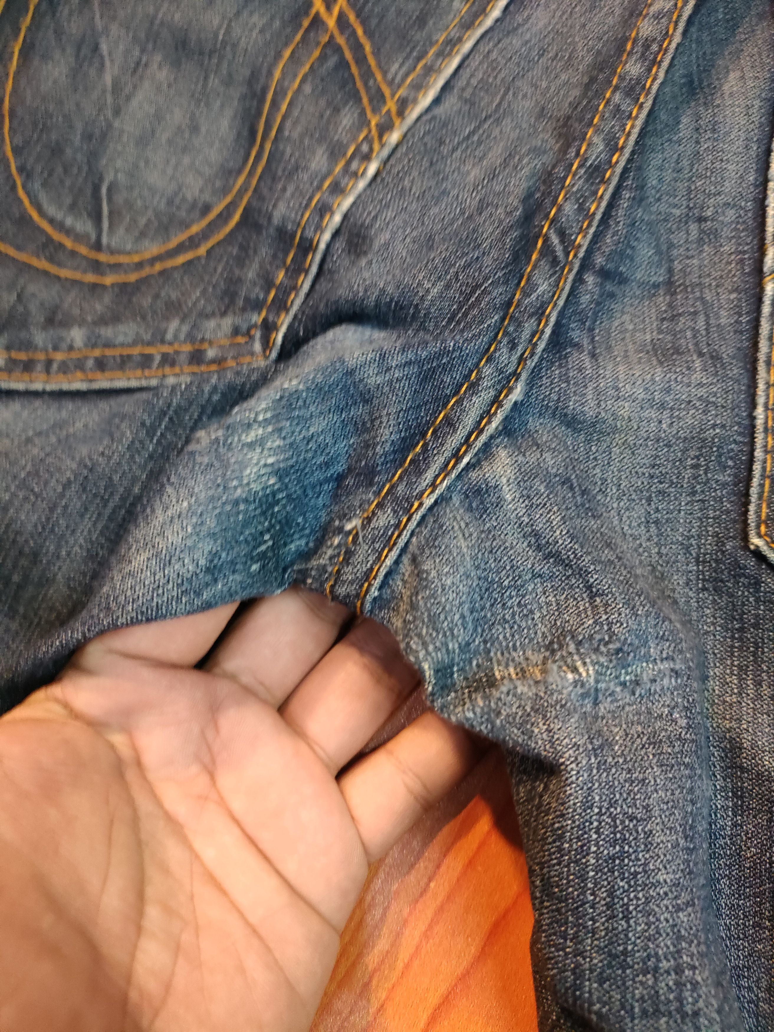 True Religion True Religion Reworked Jeans Size US 35 - 6 Thumbnail