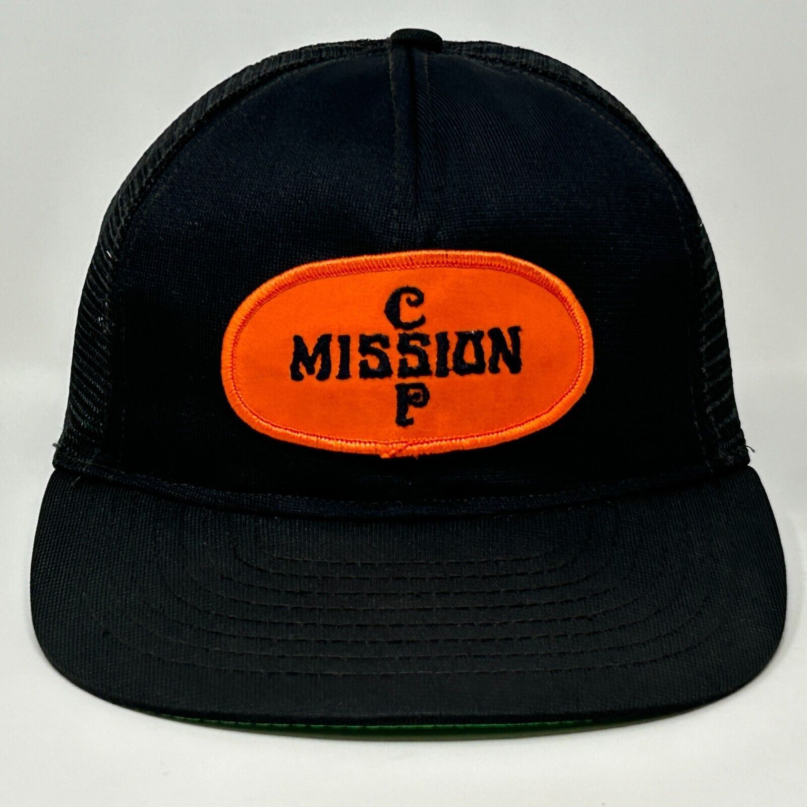 Vintage Vintage 80s Mission CP CSP Patch Trucker Hat Baseball Cap Size ONE SIZE - 1 Thumbnail