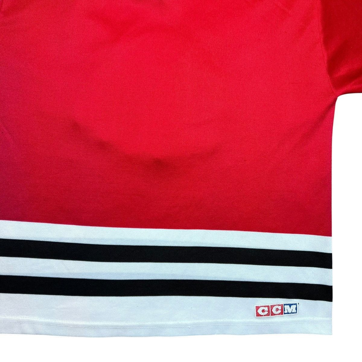 Ccm Vintage 1990s NHL Chicago Blackhawks CCM Maska Hockey Jersey Size US L / EU 52-54 / 3 - 11 Thumbnail