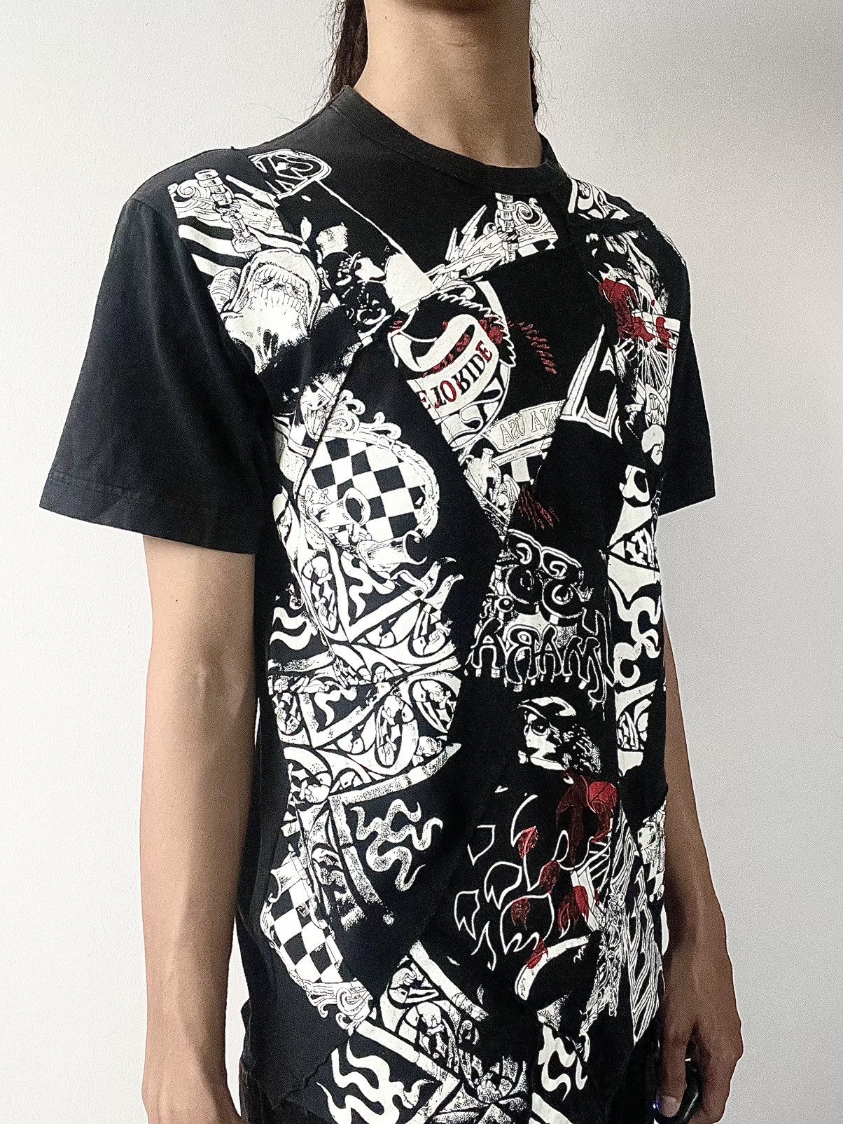 Comme des Garcons Junya Wanatabe X Comme Des Garcons Patchwork Tee Size US M / EU 48-50 / 2 - 5 Thumbnail