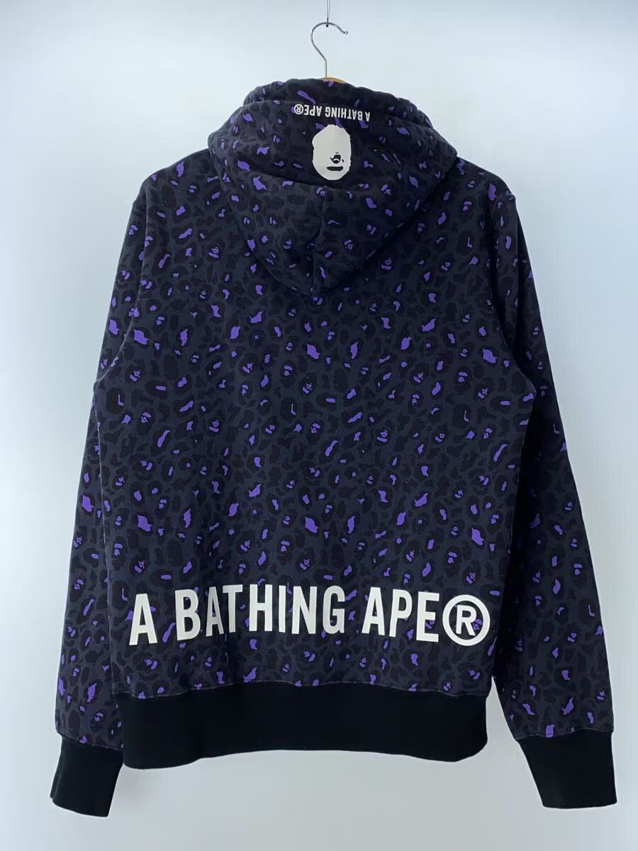 Bape A Bathing Ape Monogram Cotton Hoodie Purple Size US L / EU 52-54 / 3 - 2 Thumbnail