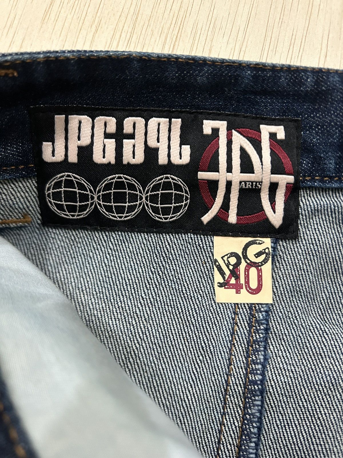 Designer × Jean Paul Gaultier Jean Paul Gaultier ‘Fringed’ JPG Flared Jeans Size 30" / US 8 / IT 44 - 10 Thumbnail