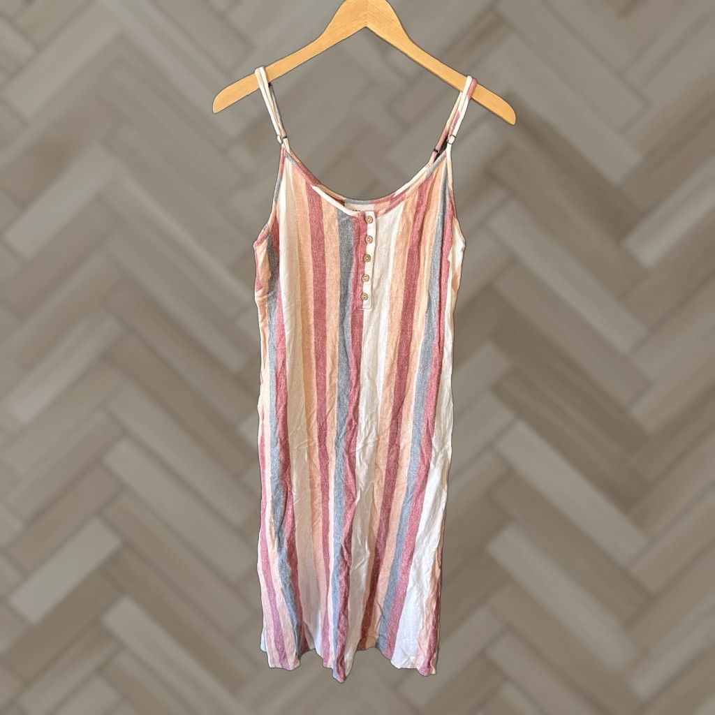 Rip Curl RIP CURL Womens Multicolor Sleeveless Knit Beach Dress Size M Size M / US 6-8 / IT 42-44 - 1 Thumbnail
