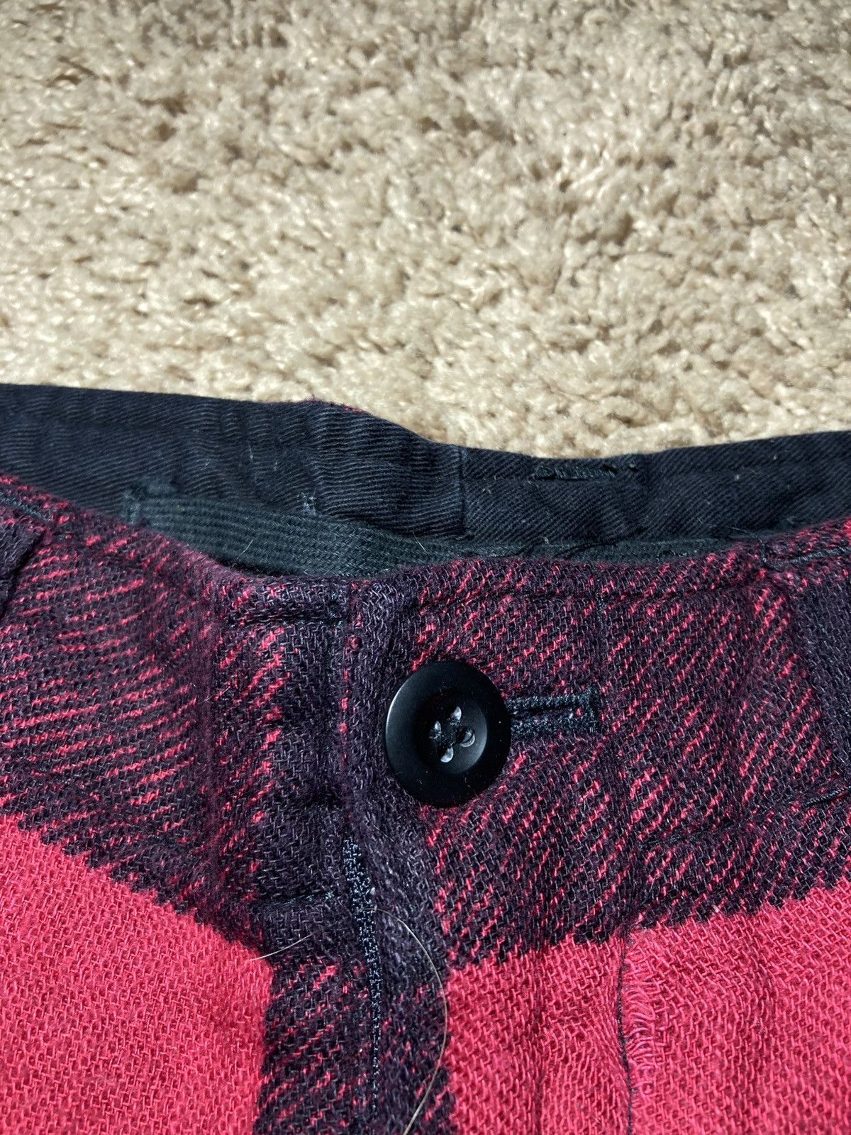 General Research 1999 General Research Buffalo Plaid Cargo Shorts Buckle 90s Size US 34 / EU 50 - 4 Thumbnail